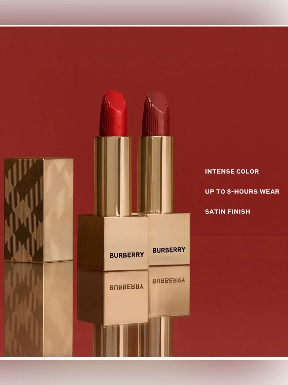 BURBERRY Burberry Kisses Satin Lipstick - 01 Beige Trench - NIB ✨